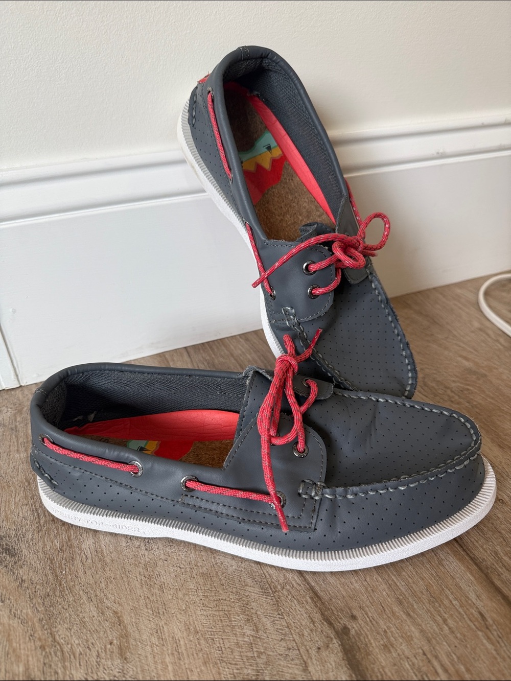 Men's Gray Casual Boat Shoes